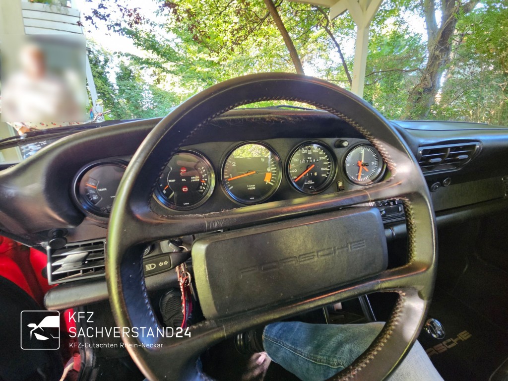Porsche 911 Carrera Cabrio Kfz Sachverstand 24 Oldtimergutachten gutachter Viernheim Heidelberg Mannheim Rhein-Neckar