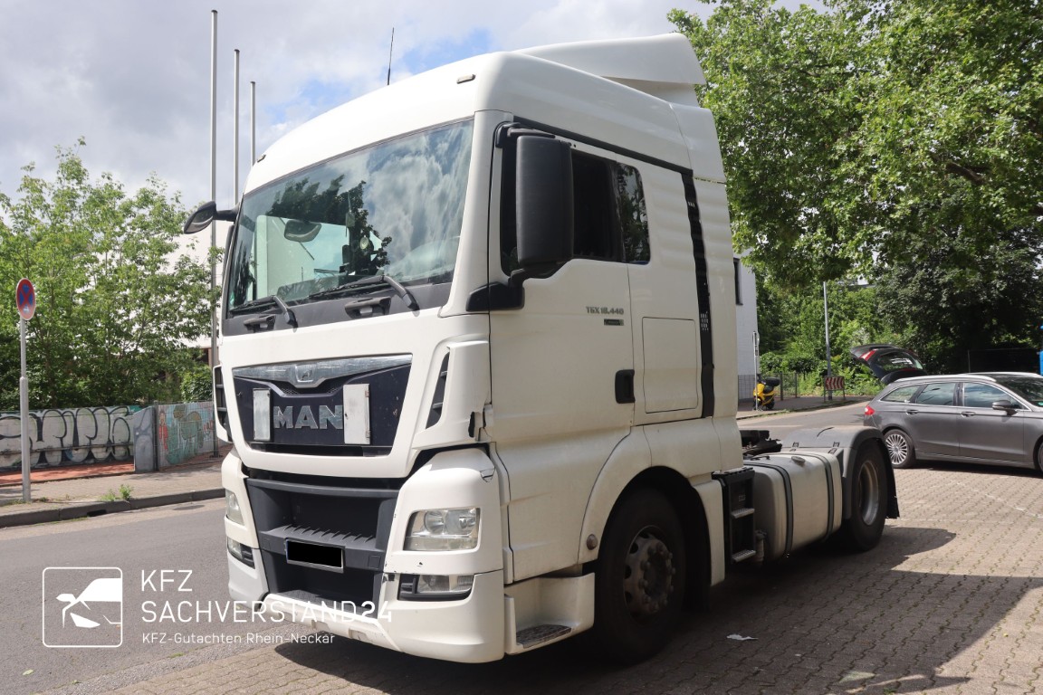 LKW MAN TGX 18.xxx Kfz Sachverstand 24 LKW-Gutachten gutachter Viernheim Heidelberg Mannheim Rhein-Neckar