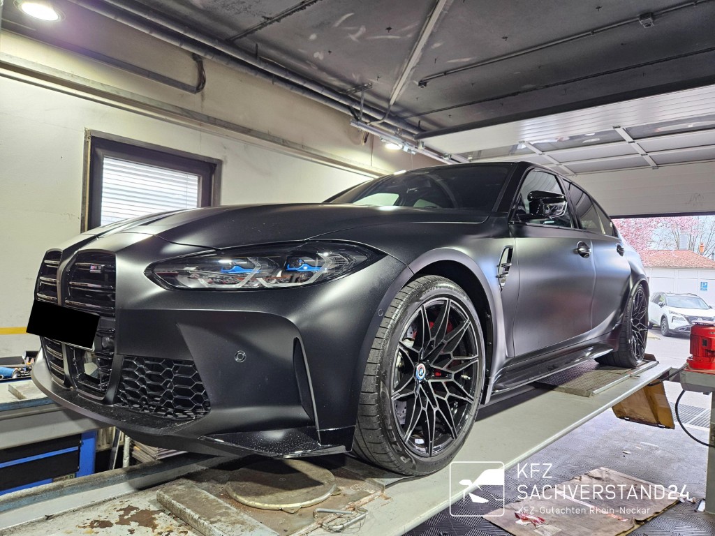 BMW M3 Competition Kfz Sachverstand 24 Gebrauchtwagencheck gutachten gutachter Viernheim Heidelberg Mannheim Rhein-Neckar